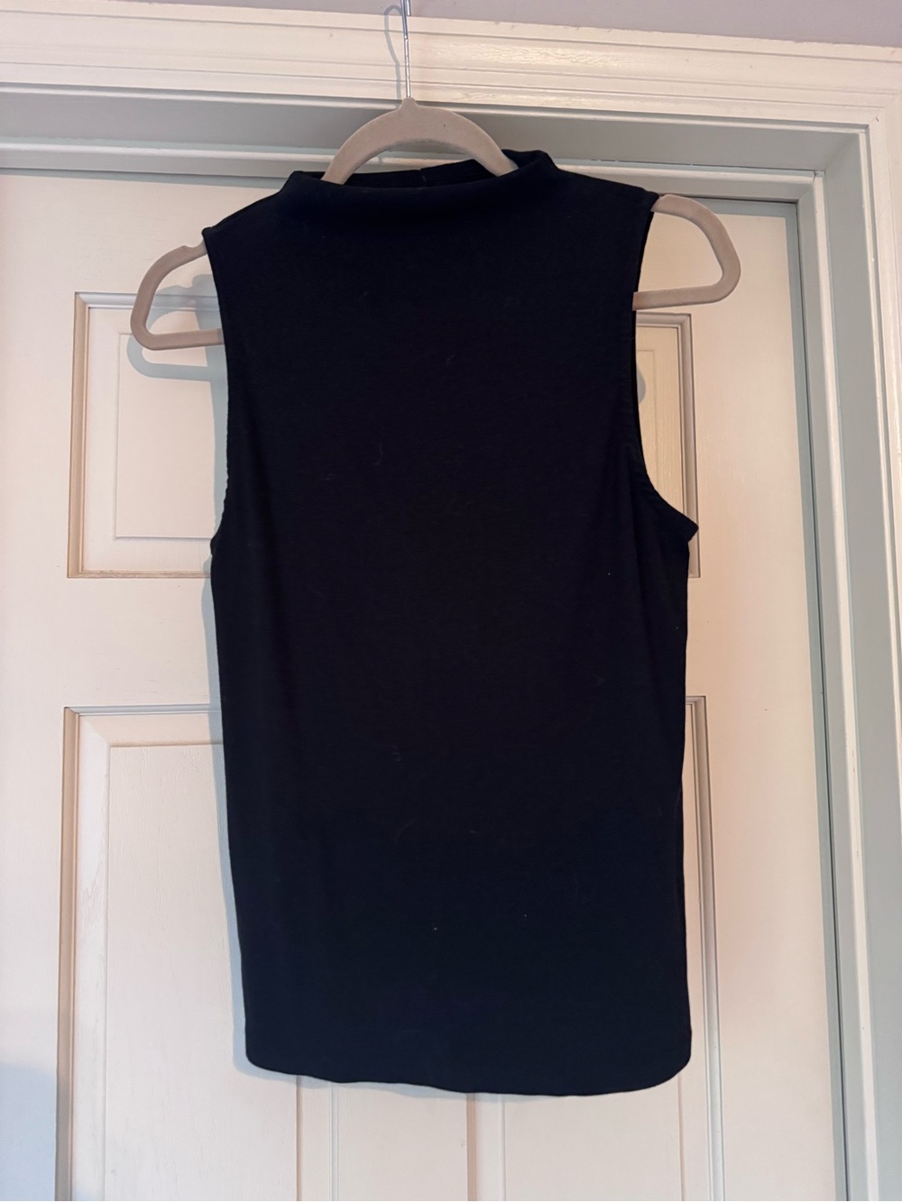 Sleeveless Mock Neck Tank